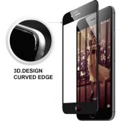 Apple iPhone 7 Plus 3D Kavisli Full Cam Ekran Koruyucu - 1