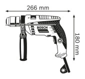 Bosch GSB-13 RE Darbeli Matkap - 2