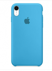 APPLE Logolu iPHONE XR LANSMAN KILIF - DENİZ MAVİSİ - 1