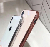 APPLE Logolu iPHONE CAM KILIF MODELLERİ ULTRA LÜX KORUMA - 5