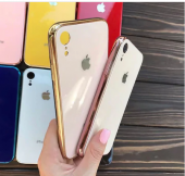 APPLE Logolu iPHONE CAM KILIF MODELLERİ ULTRA LÜX KORUMA - 6