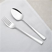 Nehir Deniz 30 Parça Sade Çatal Kaşık Takımı - 1