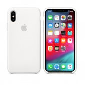 Apple Logolu iPhone X-XS Lansman Kılıf-White (Beyaz) - 1