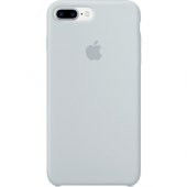 Apple Logolu iPhone 7/8 Plus Lansman Kılıf - Gökyüzü Mavisi - 1