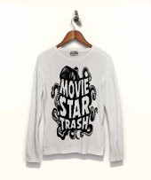 Movie Star Trash Tişört Uzun Kollu Tshirt-Kurtarıldı - 1