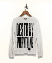 Destroy Everythıng Rammstein Tişört Uzun Kollu Tshirt - 1