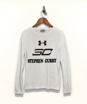 Stephen Curry Golden State Nba Tişört Uzun Kollu Tshirt - - 1