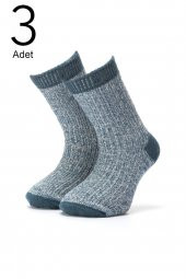 3lü Çocuk  Trekking Çorap 2417-A3 - 1