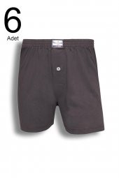 6lı Erkek  Düğmeli Boxer 14102-A6 - 2