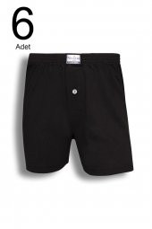 6lı Erkek  Düğmeli Boxer 14102-A6 - 3