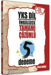YKSDİL İngilizce Tamamı Çözümlü 5 Deneme Tercih Akademi Yayınları - 1