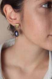 Zariass Küpe Margeret Ametist - 2