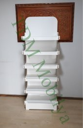 Dekoratif Ahşap Raf Kiler TDM Dolap-44301 - 3