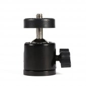 DSLR / SLR, LCD Monitör, Flaş İçin Mini Kafa, Mini Ball Head A - 1