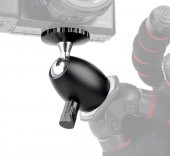 DSLR / SLR, LCD Monitör, Flaş İçin Mini Kafa, Mini Ball Head - 4