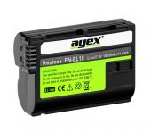 Nikon D800, D800E, D810 İçin Ayex AX-D800 Battery Grip+ 1 Ad. EN-EL15B Batarya - 8