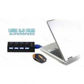 4 PORT USB 3.0 ÇOĞALTICI ÇOKLAYICI HUB ÇOKLAMA ÇOKLU CİHAZ AYGIT BAĞLANTI KLAVYE MOUSE FLASH - 7