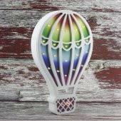 Ahşap Led Işıklı Pilli Balon Mod.2 - 3