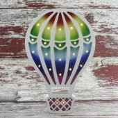 Ahşap Led Işıklı Pilli Balon Mod.2 - 4