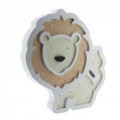 Ahşap Led Işıklı Pilli Arslan Dekor - 1