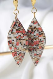 Zariass Küpe Lolita Quilling Baklava Desenli - 1