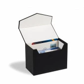 Leuchtturm LOGIK Mini Arşiv Kutusu, Siyah Boyut 170 x 120 mm, (Kartpostal, Zarf, FDC, Kağıt Para için) - 3