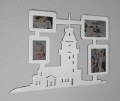 Ahşap Soy Ağacı Fotoğraf,Resim Çerçevesi Çerçeve-04314byz - 1