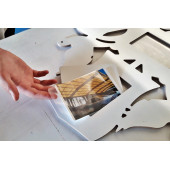 Ahşap Soy Ağacı Fotoğraf,Resim Çerçevesi Çerçeve-04311byz - 2