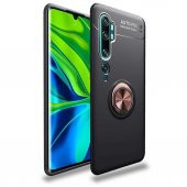 Xiaomi Mi Note 10 Yüzüklü Standlı Manyetik Kamera Korumalı Kılıf - 7