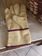 500 DERECEYE KADAR DAYANIKLI YANMAZ KEVLAR ELDİVEN - 1