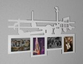 Ahşap Soy Ağacı Fotoğraf,Resim Çerçevesi Çerçeve-04318byz - 1