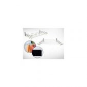 Akordiyon Katlanabilir Çamaşır Kurutma Askısı 60Cm - 2