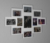 Ahşap Soy Ağacı Fotoğraf,Resim Çerçevesi Çerçeve-04322byz - 1