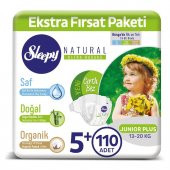 SLEEPY NATURAL BEBEK BEZİ 5+ NUMARA JUNİOR PLUS 110 ADET - 1