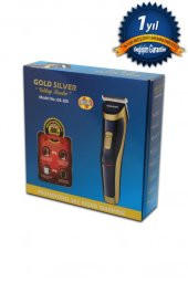 Traş Makinesi Gold Silver GS-105 Saç Sakal Kesme Makinesi - 1