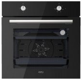 ESTY (SİLVERLİNE) AEF6601B02 SİYAH CAM ANKASTRE FIRIN - 1