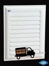 GAMA Banyo Havalandırma Menfezi 40x52 Plastik Panjur SÜPER KALİTE - 6
