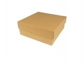 Kolievi Kraft Kapaklı Kutu 25x25x10 cm (Seçenekli) - 2