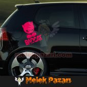 Bad Cat, Kötü Kedi Araba Sticker - 3