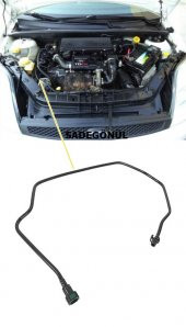 RADYATÖR YEDEK SU DEPO HORTUMU 1.4 TDCİ 2003-2008 - 1
