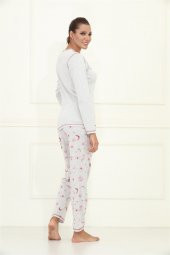etoile Uzun Kol100 Pamuklu Pijama Takımı S - 5XL Arası / 98075 - 3