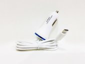 HTC Rio 8S Uyumlu USB Micro Araç Şarj Aleti - 1