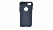 iPhone 7 Siyah Silikon Rubber Sert Kılıf - 3