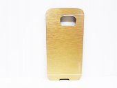 Samsung Galaxy S6 Motomo Gold Metal Kılıf - 1