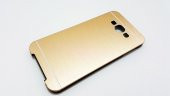 Samsung Galaxy A8 Motomo Gold Metal Kılıf - 2