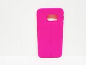 Samsung Galaxy S7 Zore Pembe Silikon Kılıf - 1