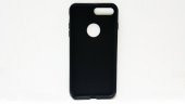 iPhone 7 Mopal Koyu Kahve Yumuşak Silikon Kılıf - 2
