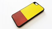 iPhone 5-5S Jzss Sarı Kahve Rubber Kılıf - 1