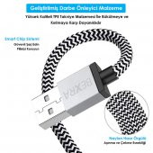 Bexra USB Type C Kablo 2 Metre Hızlı Şarj Kablosu - 2