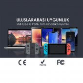 Bexra USB Type C Kablo 2 Metre Hızlı Şarj Kablosu - 4